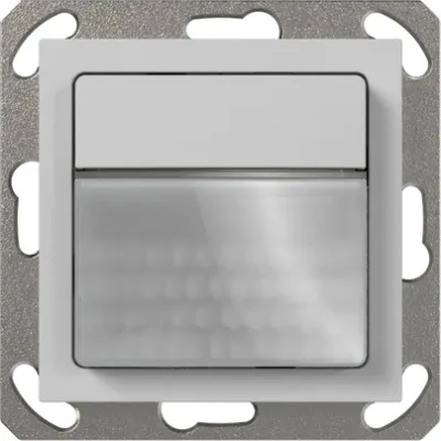 GIRA Bewegungsmelder 2038015 | PIR Sensor | Gira One | Unterputz | 170° Erfassungswinkel | Temperaturfühler | grau matt