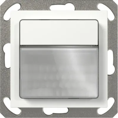 GIRA Bewegungsmelder 203827 | PIR-Sensor | 170° | UP | fernbedienbar | weiß matt