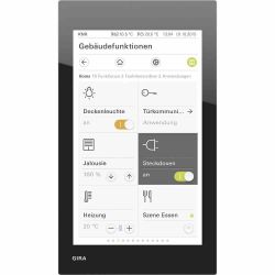 Gira 207705 Bedienelement KNX G1 KNX Glas sw UP