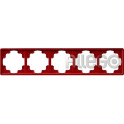 Gira 21543 Color Rahmen 5 fach rot