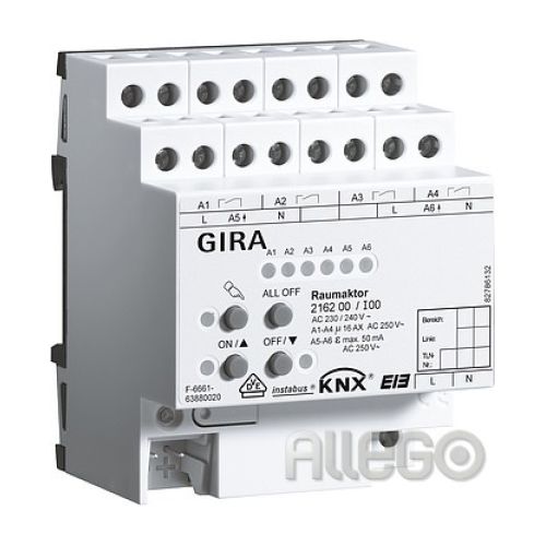 Bild: Gira 216200 Raumaktor KNX/EIB REG
