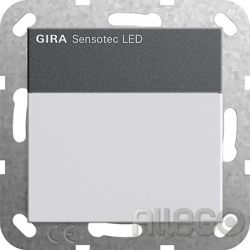 Gira 236828 Sensotec LED UP-Bewegungsmelder ST55 Anthrazit, mit Fernbedienung