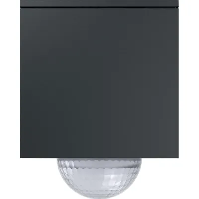 GIRA Bewegungsmelder 244410 Cube 240° | Aufputz | IP44 | 16m Reichweite | Wand- & Deckenmontage | anthrazit