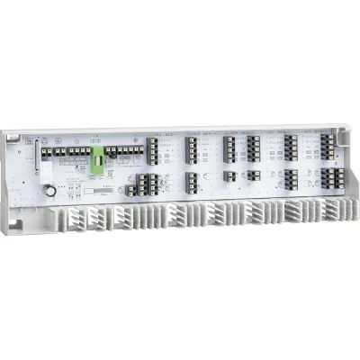 GIRA Klemmleiste 6-fach 230 V | 247900 | Verdrahtung Raumthermostat & Stellantrieb | Elektronik | grau | 326,5mm