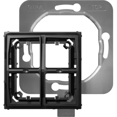 GIRA Dichtungsset 325400 IP44 | Schalter/Taster | System 55 Standard | geeignet für Gira E2 | Ersatzteil | schwarz
