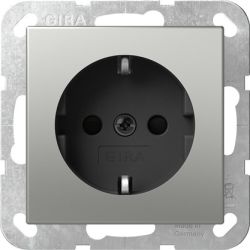 GIRA 4383600 Steckdose 1f edst mt UP m.BS IP20