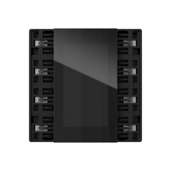 GIRA Tastsensor 4.55 Plus 5016050 KNX Unterputz | 2fach/4fach | Busankoppler | Temp.- & Feuchtesensor | Alu matt schwarz