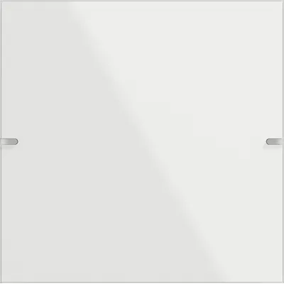 GIRA Wippenset 1-fach 502112 | KNX Tastsensor 4 | Glas | beschriftbar | weiß