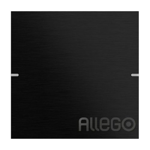 Bild: GIRA 5021126 Wippenset 1f Tastsens.4 TS4 Alum.Schwarz