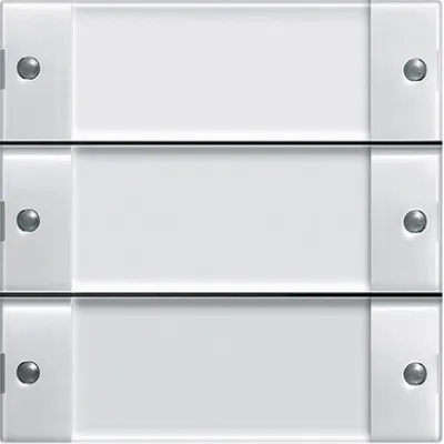 GIRA Funk Wandsender 3fach 5333100 | eNet System 55 | Aufputz | Schalten Dimmen Jalousie Szenen | Klar Reinweiß glänzend