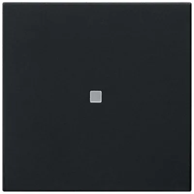 GIRA Bedienaufsatz System 3000 Bluetooth 5368005 | Schalter Dimmer Jalousie | 1-fach | matt schwarz | Thermoplast