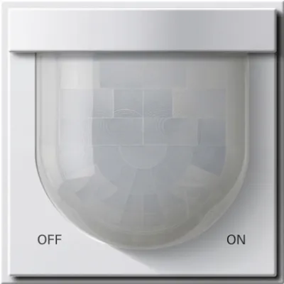 Gira Bewegungsmelderaufsatz System 3000 537666 | Unterputz | 180° | max. 12 m | IP44 | Komfort BT | TX_44 | reinweiß