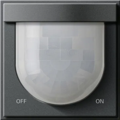 GIRA Bewegungsmelderaufsatz System 3000 537667 | anthrazit | Unterputz | IP44 | 2,2 m | Komfort BT | TX_44