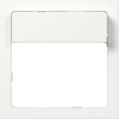 GIRA 833827 Adapterr.+Abd.Beweg.m.1,10m One System 55 Reinweiß seidenmatt