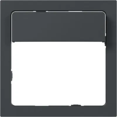 GIRA 833828 Adapterr.+Abd.Beweg.m.1,10m One System 55 Anthrazit