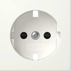 Gira Abd.SCHUKO-Steckd.SH System 492103 55 Reinweiß