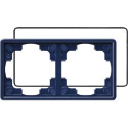 GIRA Abdeckrahmen 2f.bl IP21, S-Color 025246