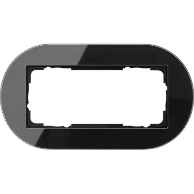 GIRA Abdeckrahmen 2f. sw 1002135