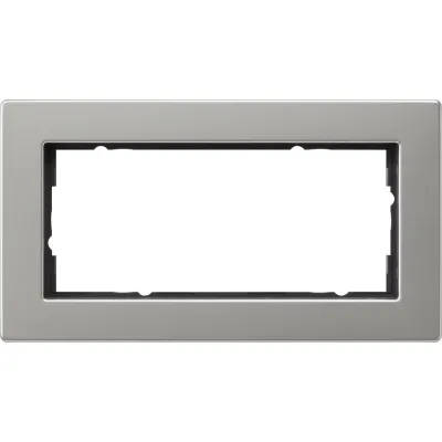 Gira Abdeckrahmen 2fach eds ohne M. 1002335