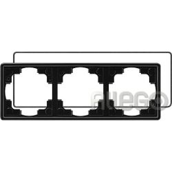 GIRA Abdeckrahmen 3f.sw IP21, S-Color 025347
