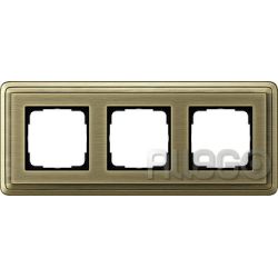Gira Abdeckrahmen 3fach brz/brz ClassiX 0213621