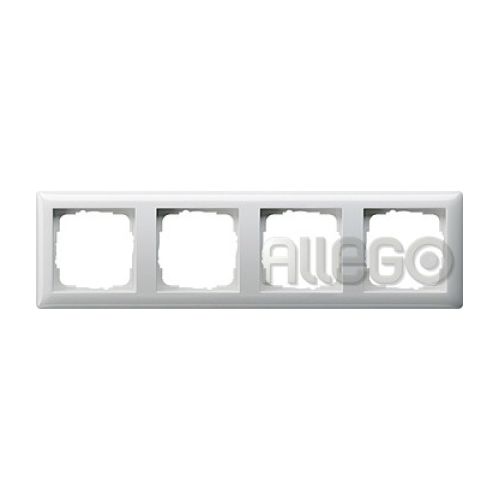 Bild: Gira Abdeckrahmen 4f. rws-gl bruchsicher 021403