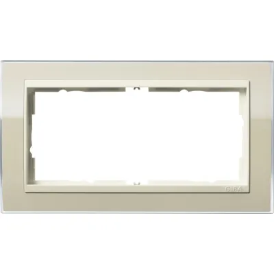 GIRA Abdeckrahmen für cremeweiß Event 1002771