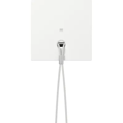 GIRA Abdeckung Zugtaster 363903 | Kontrollfenster | System 55 | Zugschalter | glänzend | Kunststoff | weiß RAL 9010