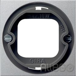 Gira Abdeckung Lichtsignal Bajonett 065926 System 55 Aluminium Gira Abdeckung Li