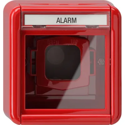 Gira Abdeckung rt m.Glas AP-WG 020630