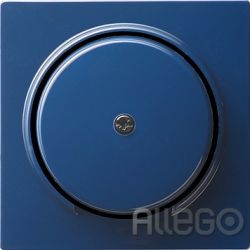 Gira Abdeckung Schnurableitung + VDO 027446 S-Color blau Gira Abdeckung Schnurab