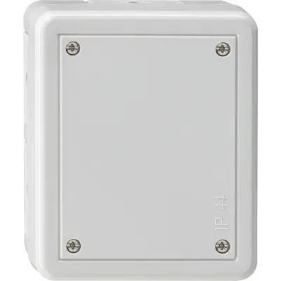 GIRA Abzweigdose 007030 | Aufputz WG | IP44 | 88,5x107,5 mm | Kunststoff | lichtgrau
