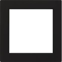 GIRA Adapterrahmen sw quadr. 50x50mm S-Col 028247
