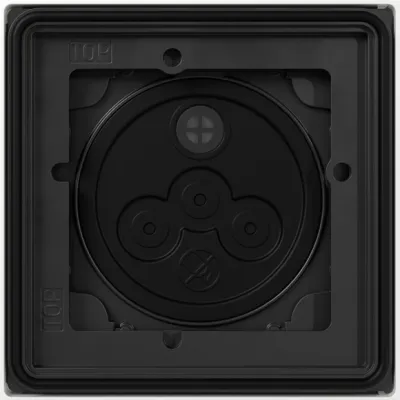 Gira Aufputz-Gehäuse 1-fach 5501902 | System 106 | Kunststoff | für Türstation | 106,5x106,5 mm | Verkehrsweiß lackiert