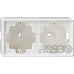 Gira AP-Gehäuse 2f.rws S-Color 006240