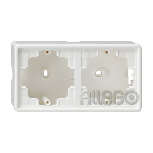 Bild: Gira AP-Gehäuse 2f.rws S-Color 006240