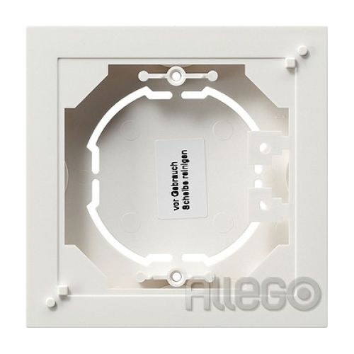 Bild: Gira AP-Rahmen 1f.rws-gl flach 021929