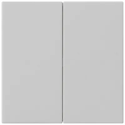 GIRA Bedienaufsatz 2-f. grau 5362015