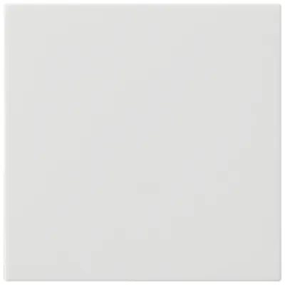 Gira Bedienaufsatz System 3000 536003 | Jalousiesteuerung System 55 | Reinweiß glänzend | 1-fach | RAL 9010