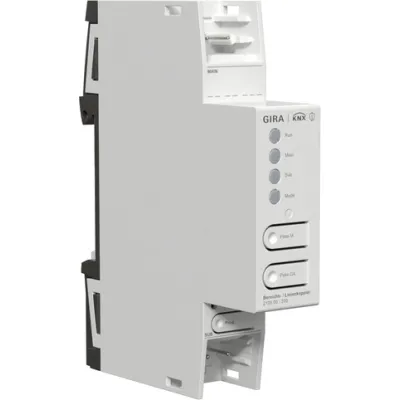 GIRA Bereichs-/Linienkoppler KNX REG 212300 | 1TE | Bussystem-Datenschnittstelle | KNX Data Secure | LED-Anzeige