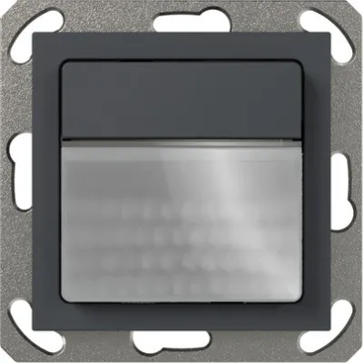 GIRA Bewegungsmelder 1,10 m UP 203828 | Passiv-Infrarot PIR | 170° Erfassungswinkel | Unterputz | Anthrazit | IP20