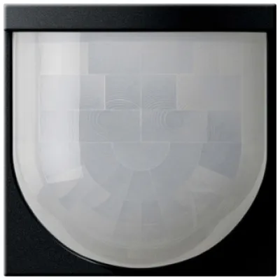 Gira Bewegungsmelder Unterputz 5375005 System 3000 | 2,2 m Aufsatz | 180° Erfassung | IP20 | Schwarz matt