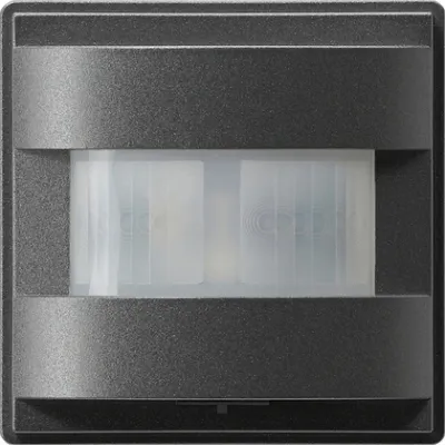 Gira Bewegungsmelder Aufsatz System 3000 537467 | Unterputz | 1,10 m Montagehöhe | IP44 | 180° | anthrazit