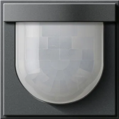 GIRA Bewegungsmelderaufsatz System 3000 | 537567 | Bewegungsmelder Unterputz IP44 1-180° | Montagehöhe 2,2 m | anthrazit