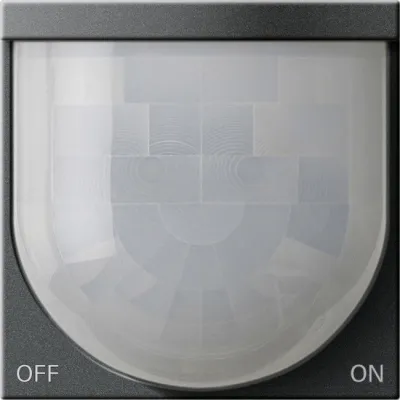 GIRA Bewegungsmelderaufsatz System 3000 Komfort BT 537628 | Unterputz | 2,2 m | 180° Erfassung | anthrazit