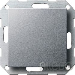 Gira Blindabdeckung alu System55 026826