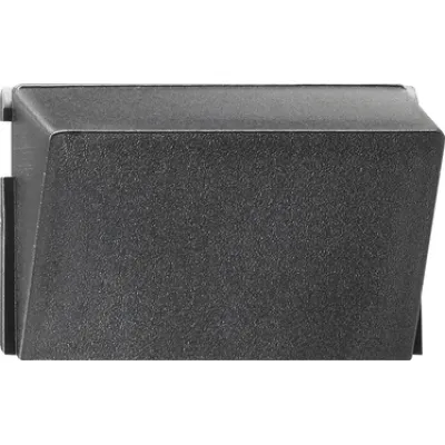 GIRA Blindeinsatz 004800 | Blindabdeckung Datenhaube | Klemmbefestigung | Kunststoff | halogenfrei | schwarz