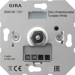 GIRA DALI-Potentiometer Tunable WH Einsatz 202000