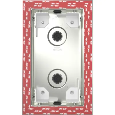 GIRA Einbaudose flächenbündig System 106 2fach 552200 | Unterputz-Gerätdose | 168x274x38mm | Kunststoff | anthrazit