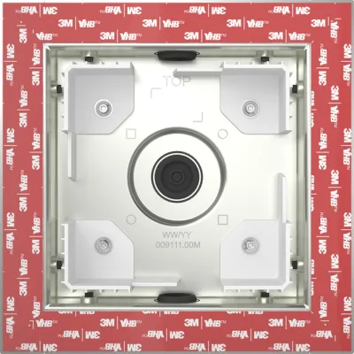 GIRA Einbaudose 552100 | System 106 | flächenbündig | 1-fach | 168x168x38mm | senkrecht & waagerecht | Kunststoff